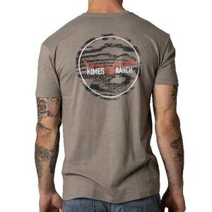 Kimes Ranch T-shirt Short Sleeve NEW with Tags Mens Sz X Large Woody Gray